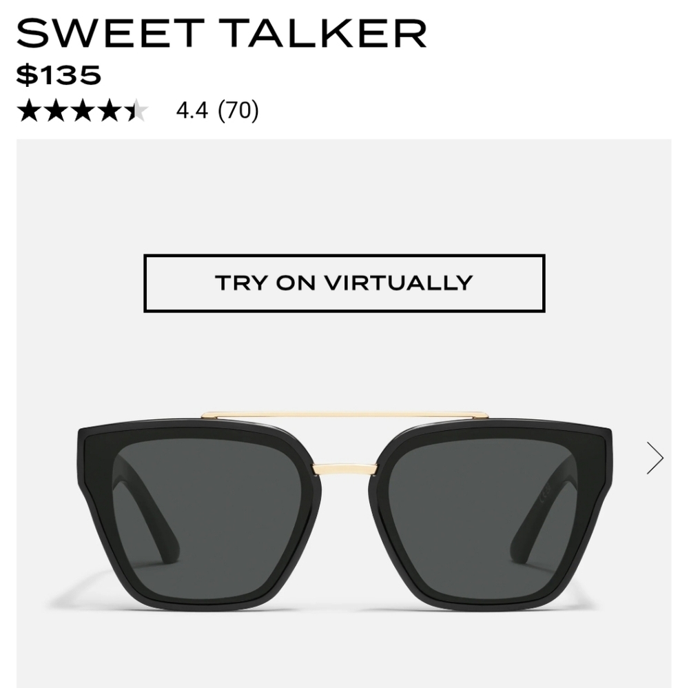 QUAY Australia "Sweet Talker" NWT